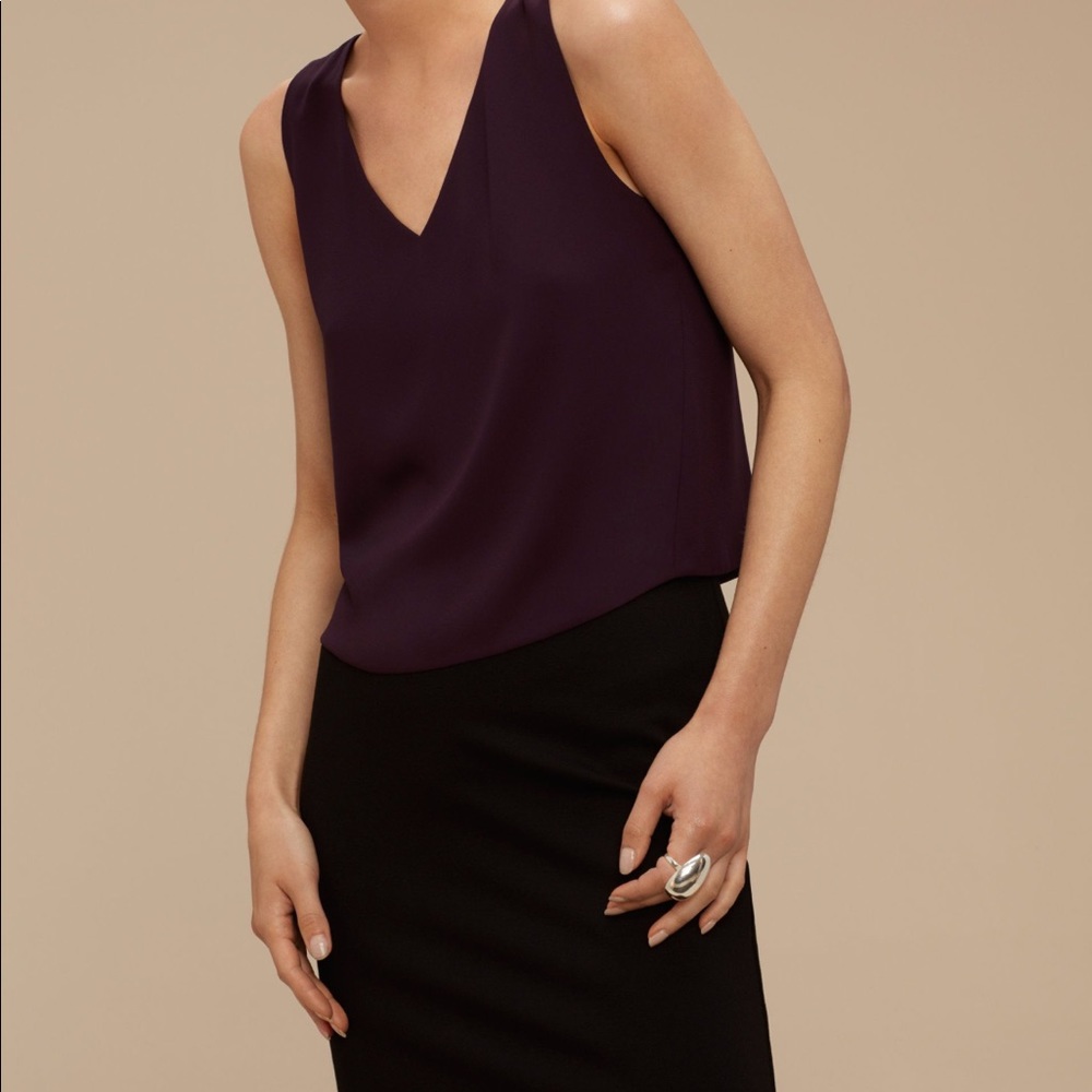 Babaton Purple Mercury Blouse